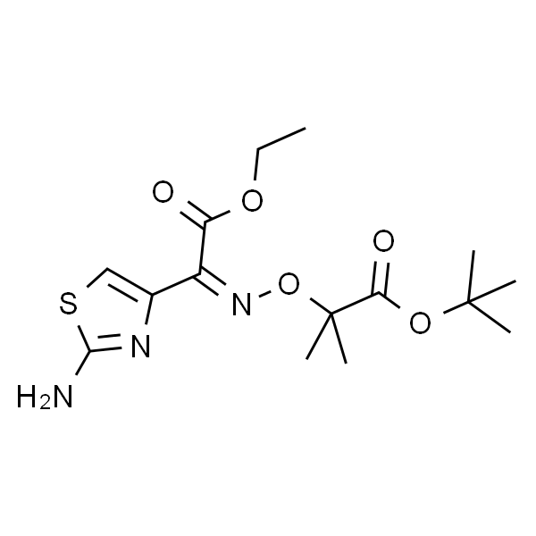 (Z)-tert-Butyl 2-(((1-(2-aminothiazol-4-yl)-2-ethoxy-2-oxoethylidene)amino)oxy)-2-methylpropanoate
