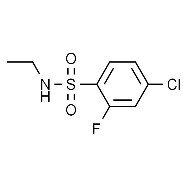 Benzenesulfonamide, 4-chloro-N-ethyl-2-fluoro-