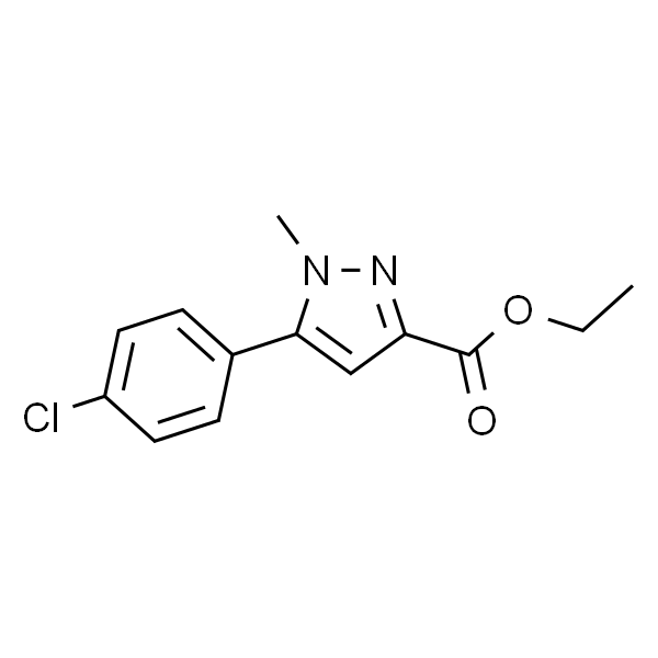 Ethyl 5-(4-chlorophenyl)-1-methyl-1H-pyrazole-3-carboxylate