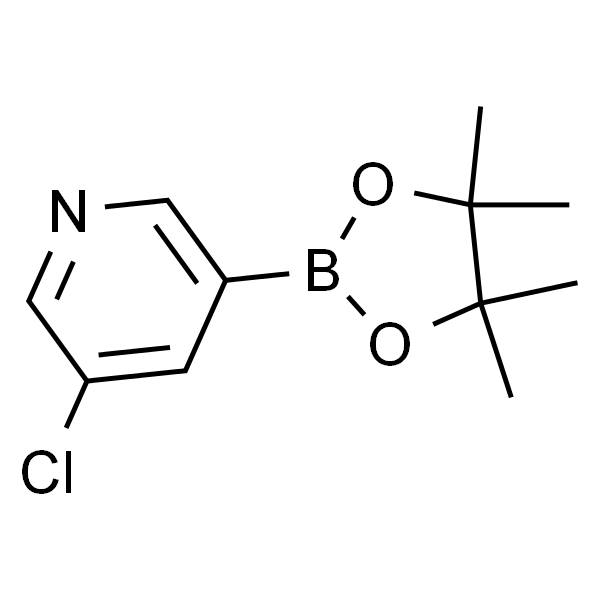 3-Chloro-5-(4，4，5，5-tetramethyl-1，3，2-dioxaborolan-2-yl)pyridine