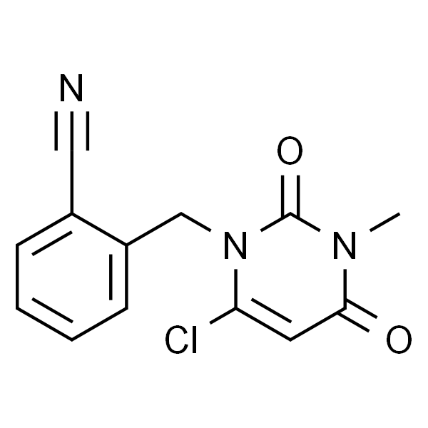 2-((6-Chloro-3-methyl-2,4-dioxo-3,4-dihydropyrimidin-1(2H)-yl)methyl)benzonitrile