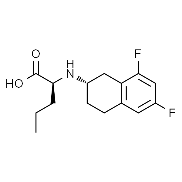 L-Norvaline, N-[(2S)-6,8-difluoro-1,2,3,4-tetrahydro-2-naphthalenyl]-