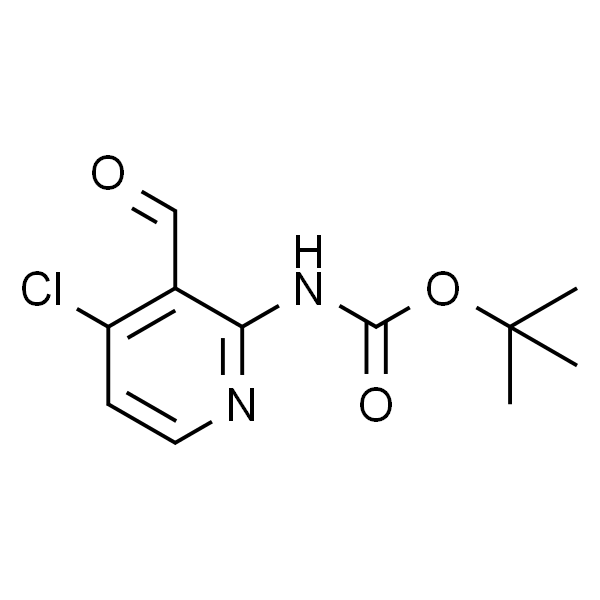 tert-Butyl (4-chloro-3-formylpyridin-2-yl)carbamate