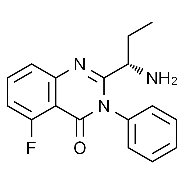 (S)-2-(1-aMinopropyl)-5-fluoro-3-phenylquinazolin-4(3H)-one
