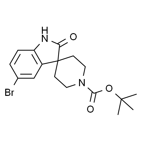 tert-Butyl 5-bromo-2-oxospiro[indoline-3,4'-piperidine]-1'-carboxylate