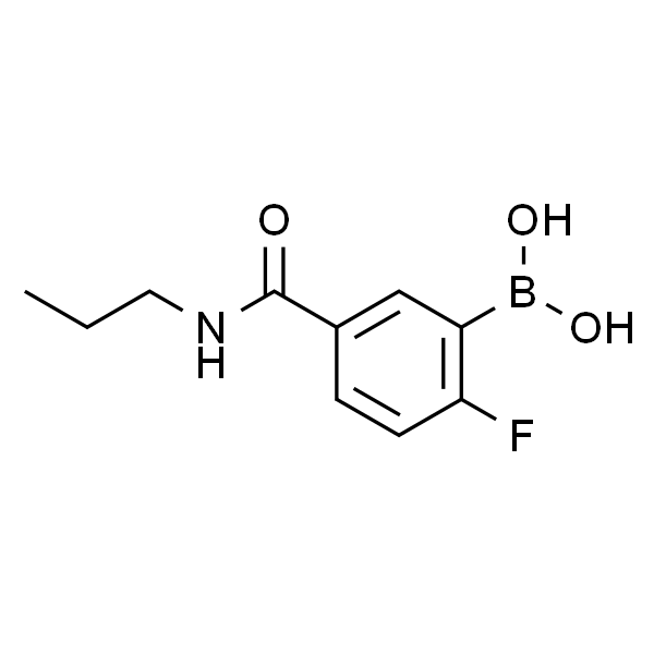 2-FLUORO-5-(PROPYLCARBAMOYL)BENZENEBORONIC ACID