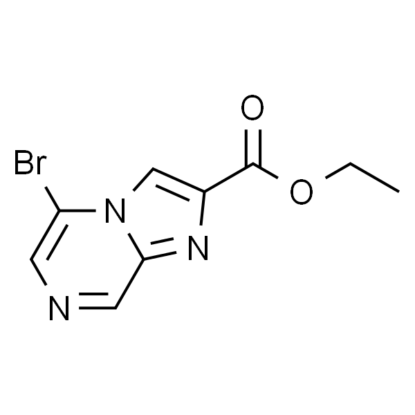 Imidazo[1,2-a]pyrazine-2-carboxylic acid, 5-bromo-, ethyl ester