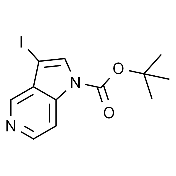 tert-Butyl 3-iodo-1H-pyrrolo[3,2-c]pyridine-1-carboxylate