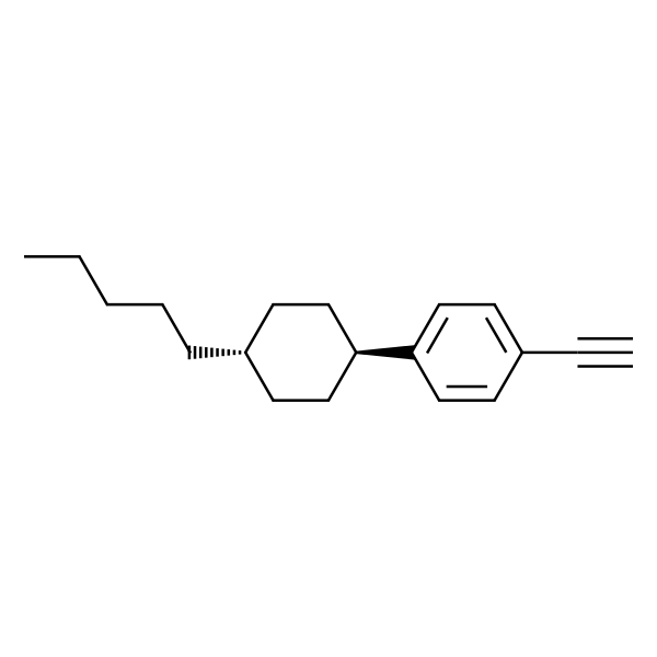1-Ethynyl-4-(trans-4-pentylcyclohexyl)- Benzene