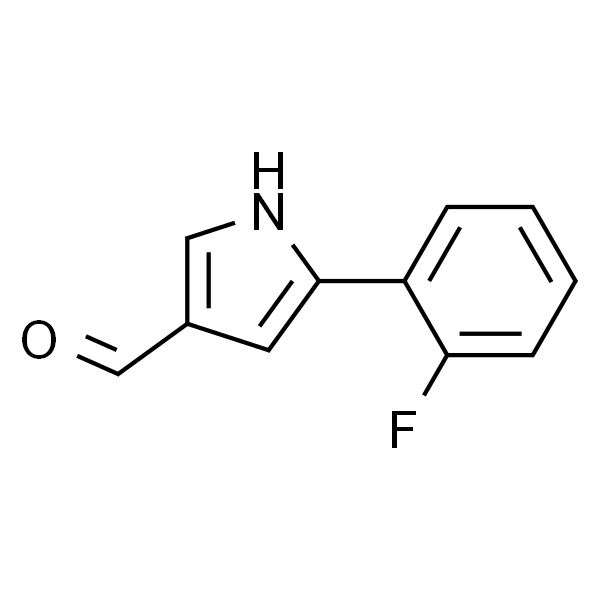 5-(2-Fluorophenyl)-1H-pyrrole-3-carbaldehyde