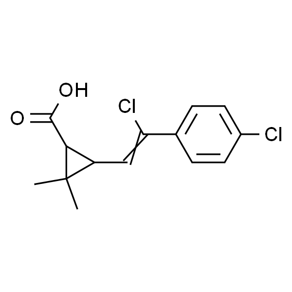3-(2-Chloro-2-(4-chlorophenyl)vinyl)-2,2-dimethylcyclopropanecarboxylic acid