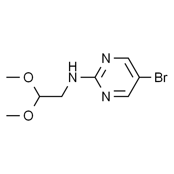 5-BROMO-N-(2,2-DIMETHOXYETHYL)PYRIMIDIN-2-AMINE