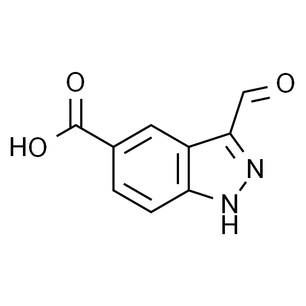 3-Formyl-1H-indazole-5-carboxylic acid