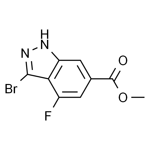 Methyl 3-bromo-4-fluoro-1H-indazole-6-carboxylate