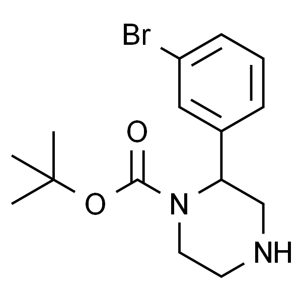 tert-Butyl 2-(3-bromophenyl)piperazine-1-carboxylate
