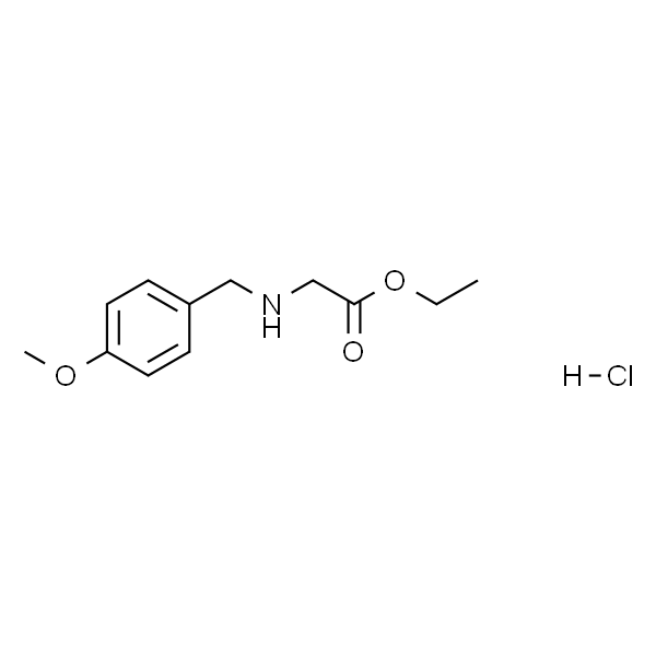 Ethyl 2-((4-methoxybenzyl)amino)acetate hydrochloride