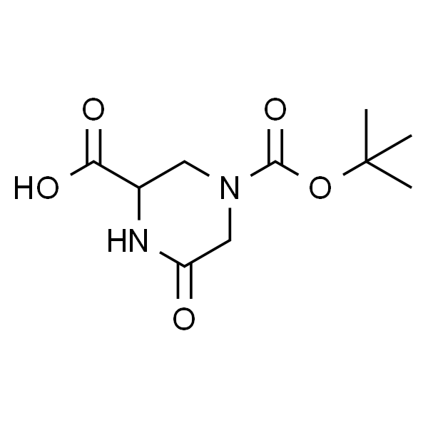 4-(tert-Butoxycarbonyl)-6-oxopiperazine-2-carboxylic acid