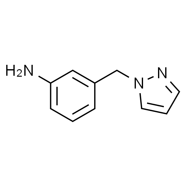 3-[(1-Pyrazolyl)methyl]aniline