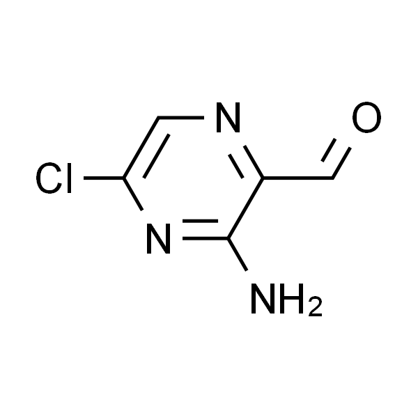 3-aMino-5-chloropyrazine-2-carbaldehyde