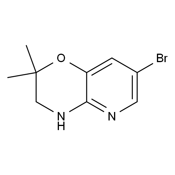 7-bromo-2,2-dimethyl-3,4-dihydro-2H-pyrido[3,2-b][1,4]oxazine