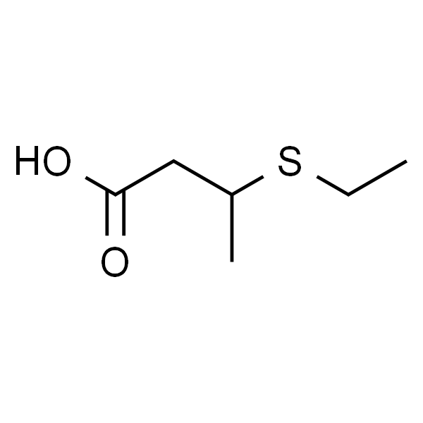 3-(Ethylthio)butanoic acid