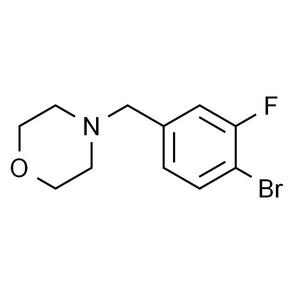 4-(4-broMo-3-fluorobenzyl)Morpholine