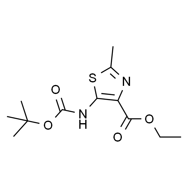 Ethyl 5-((tert-butoxycarbonyl)amino)-2-methylthiazole-4-carboxylate