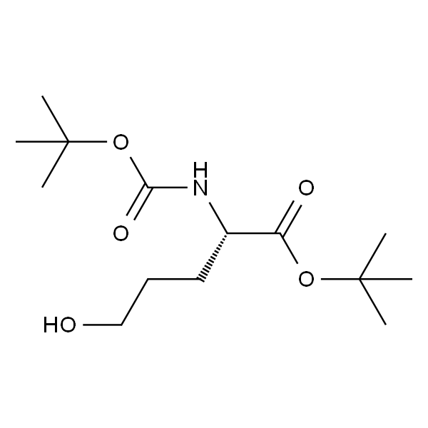 (S)-tert-Butyl2-((tert-butoxycarbonyl)amino)-5-hydroxypentanoate