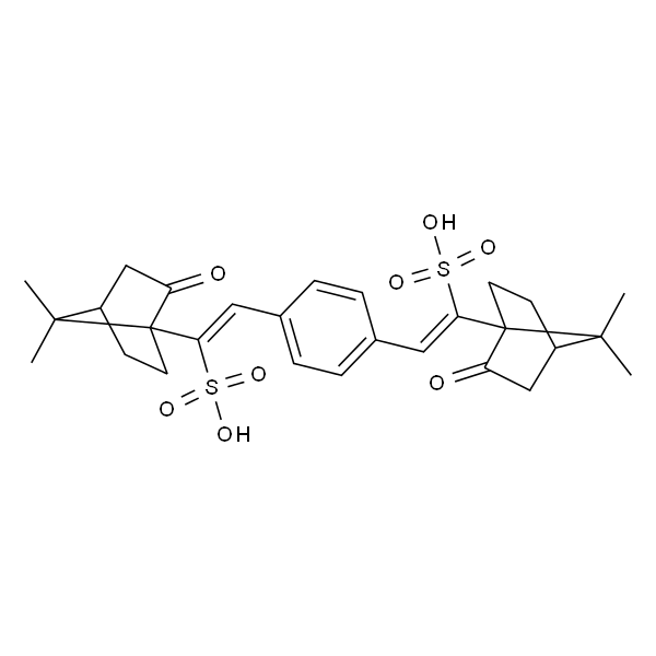 Terephthalylidene dicamphor sulfonie acid