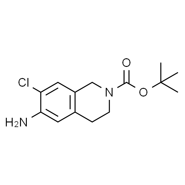 tert-Butyl 6-amino-7-chloro-3,4-dihydroisoquinoline-2(1H)-carboxylate