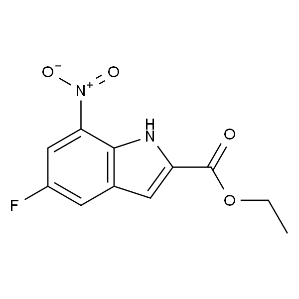 5-Fluoro-7-nitroindole-2-carboxylic acid ethyl ester