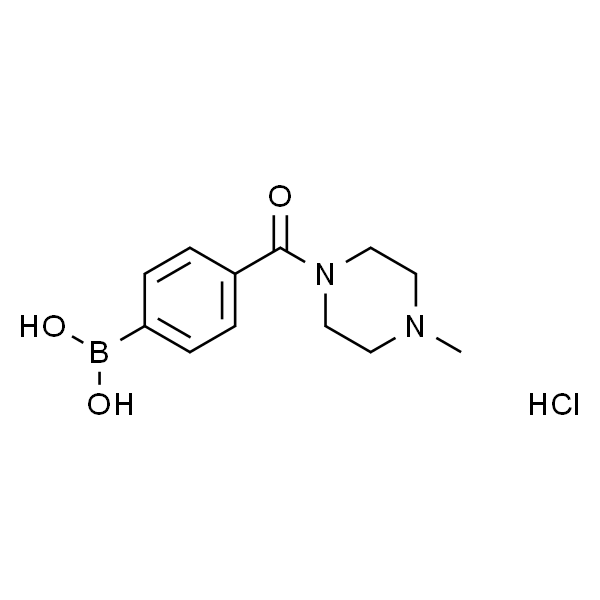 4-(4-METHYLPIPERAZINE-1-CARBONYL)PHENYLBORONIC ACID, HCL