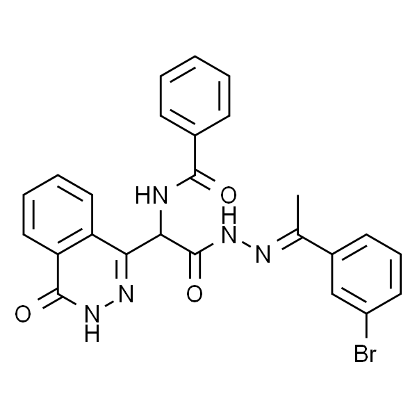 (2E)-2-[1-(3-Bromophenyl)ethylidene]α-(benzoylamino)-3,4-dihydro-4-oxo-1-phthalazineaceticacidhydrazide