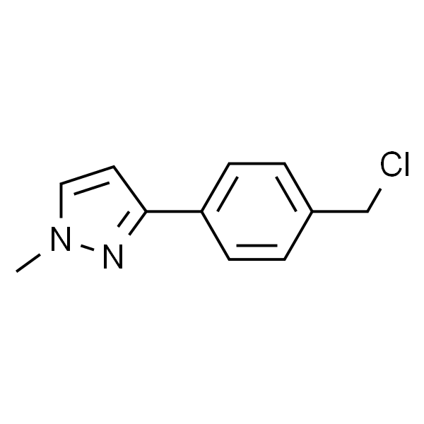 3-[4-(chloromethyl)phenyl]-1-methyl-1h-pyrazole