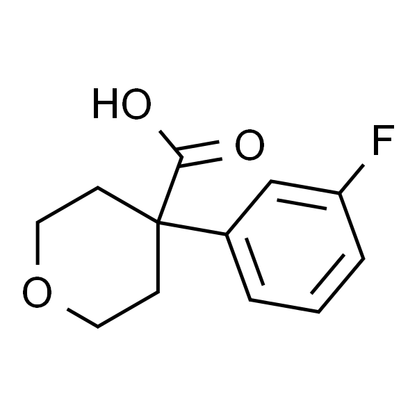 4-(3-Fluorophenyl)tetrahydropyran-4-carboxylic acid