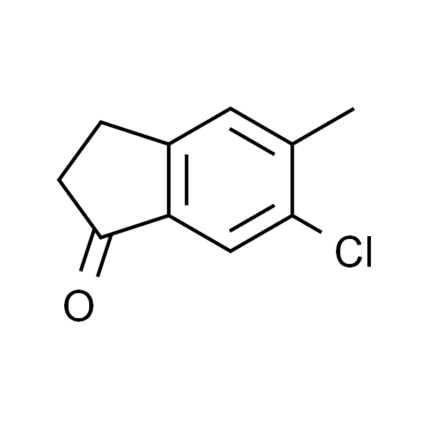 6-Chloro-5-methyl-2，3-dihydro-1H-inden-1-one