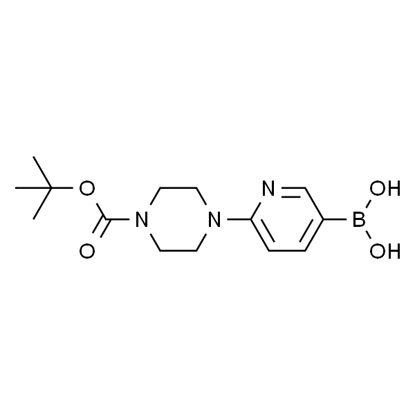 6-(4-N-BOC-PIPERAZINE-1-YL)-3-PYRIDINYL BORONIC ACID
