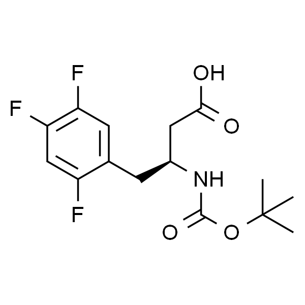 (S)-3-((tert-Butoxycarbonyl)amino)-4-(2,4,5-trifluorophenyl)butanoic acid