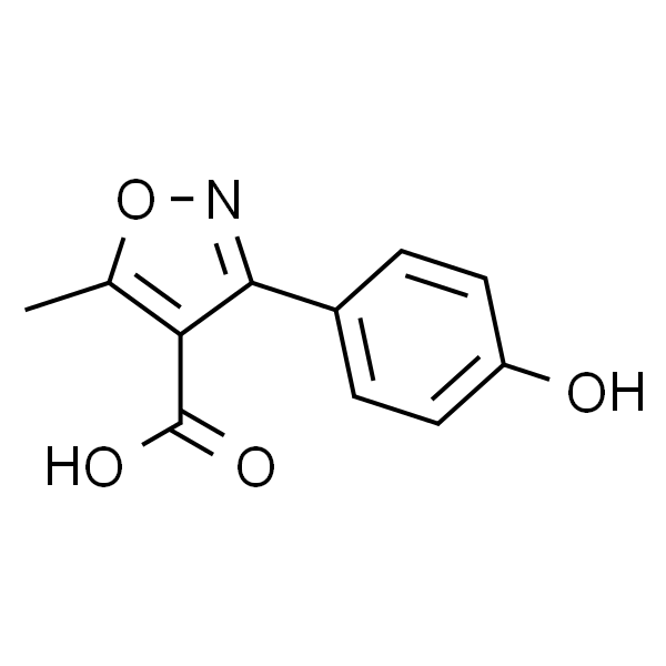3-(4-Hydroxyphenyl)-5-methylisoxazole-4-carboxylic Acid