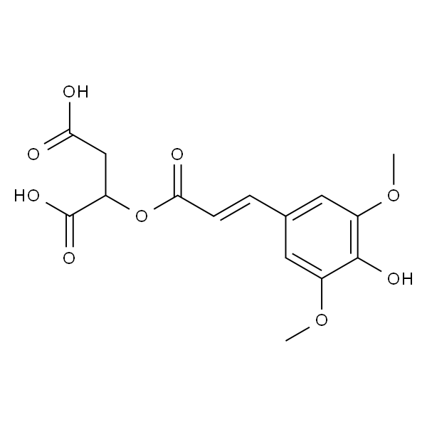 (E)-2-((3-(4-Hydroxy-3,5-dimethoxyphenyl)acryloyl)oxy)succinic acid
