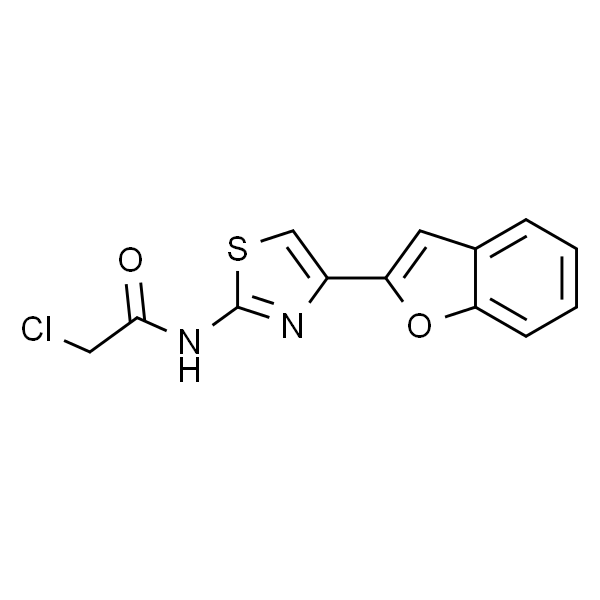 N-(4-(Benzofuran-2-yl)thiazol-2-yl)-2-chloroacetamide
