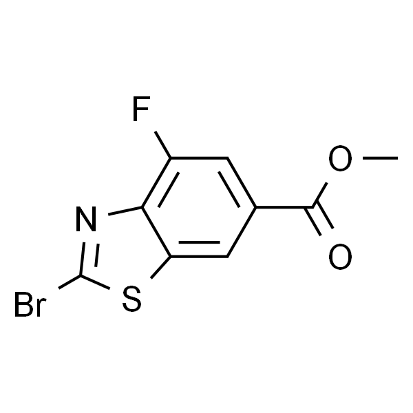 Methyl 2-bromo-4-fluorobenzo[d]thiazole-6-carboxylate