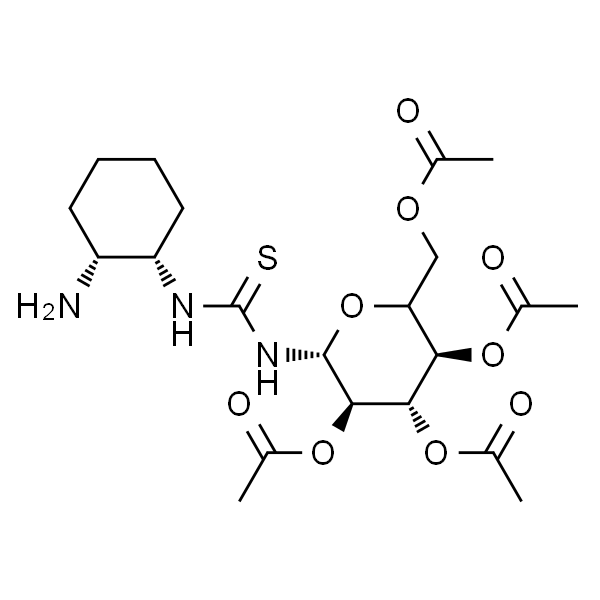 N-[(1S,2S)-2-Aminocyclohexyl]-N'-(2,3,4,6-tetra-O-acetyl-β-D-glucopyranosyl)thiourea