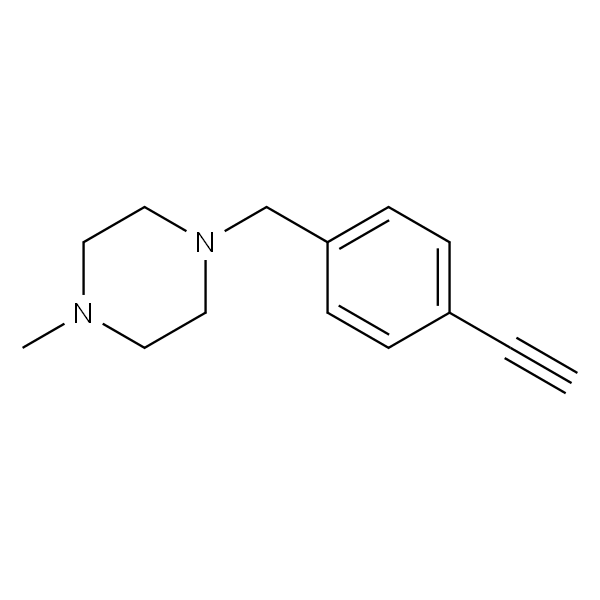 1-(4-Ethynylbenzyl)-4-methylpiperazine