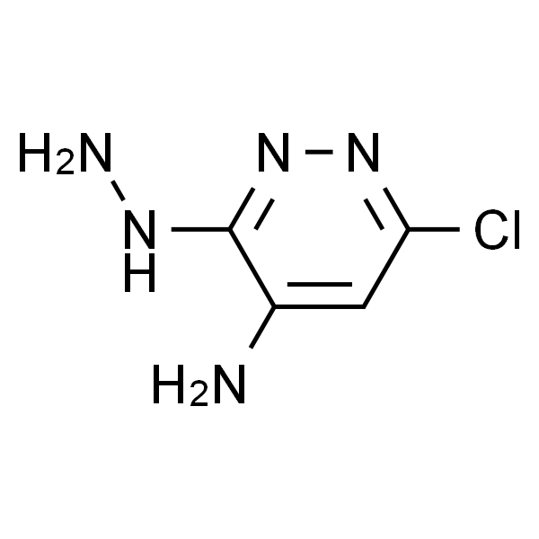 6-Chloro-3-hydrazinylpyridazin-4-amine