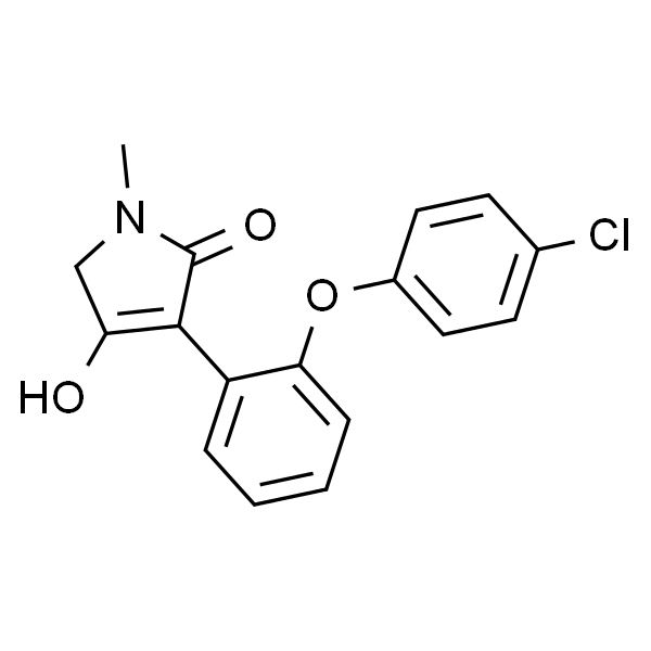 3-[2-(4-Chlorophenoxy)phenyl]-1,5-dihydro-4-hydroxy-1-methyl-2H-pyrrol-2-one