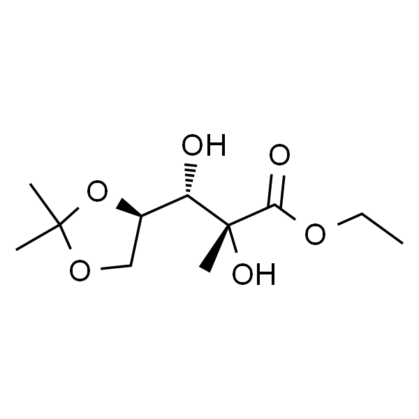 (2R,3S)-ethyl 3-((R)-2,2-dimethyl-1,3-dioxolan-4-yl)-2,3-dihydroxy-2-methylpropanoate