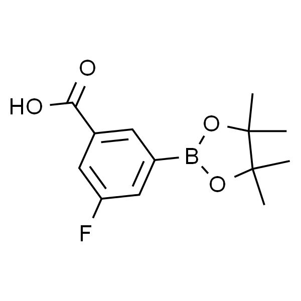3-Fluoro-5-(4,4,5,5-tetramethyl-1,3,2-dioxaborolan-2-yl)benzoic acid