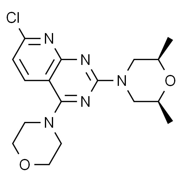 Pyrido[2,3-d]pyriMidine, 7-chloro-2-[(2R,6S)-2,6-diMethyl-4-Morpholinyl]-4-(4-Morpholinyl)-, rel-