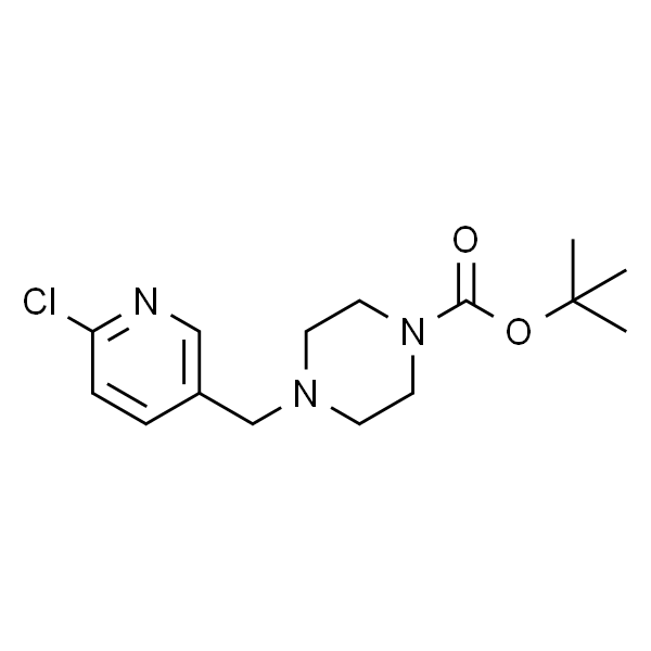 tert-Butyl 4-((6-chloropyridin-3-yl)methyl)piperazine-1-carboxylate